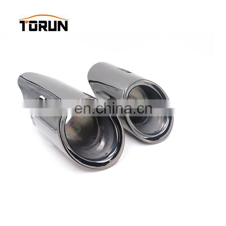 High performance exhaust pipe for porsche macan cayenne macan 3.0 chroming black