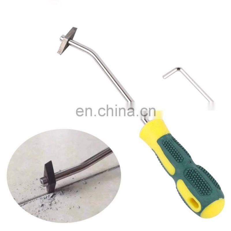 Professional Ceramic Tile Grout Remover Tool Steel Tile Gap Cleaner Drill Bit for Floor Wall Seam Cement Construction Cleaning
