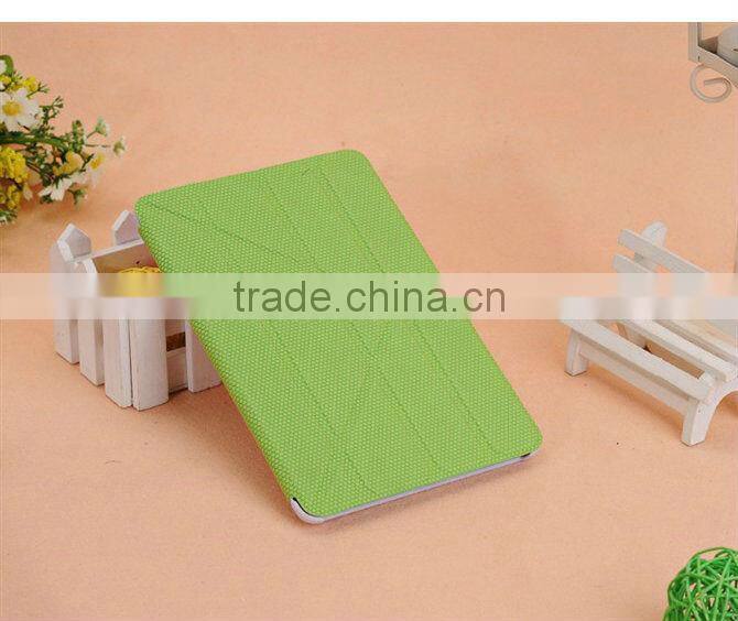 2015 Wholesale China New Arrival best quality cheap leather case for apple ipad mini smart cover