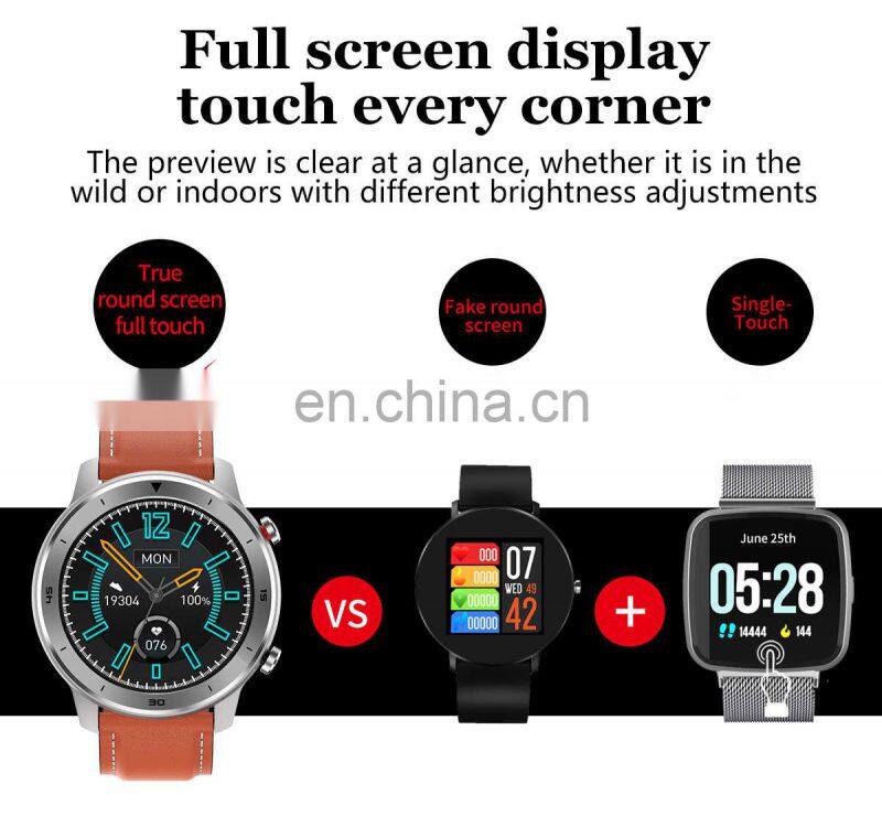 DT78 Men Women Smart Watch Business Long Standby IP68 Waterproof Sports Swimming Heart Rate dt78 Smartwatch