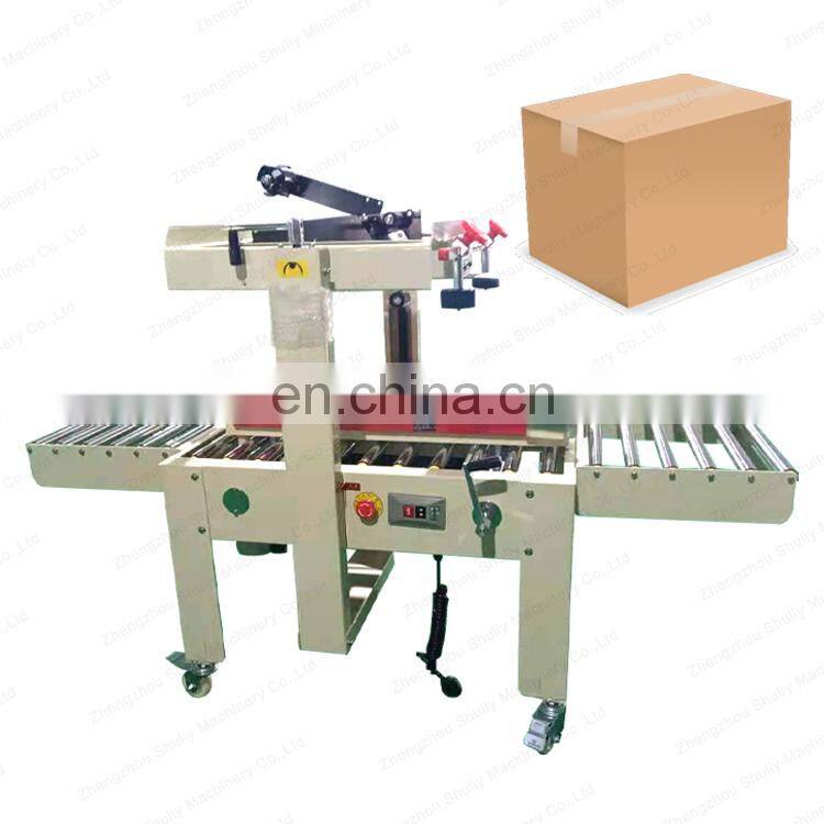 Automatic mineral water bottle carton post 1-12 carton box tape sealing machine