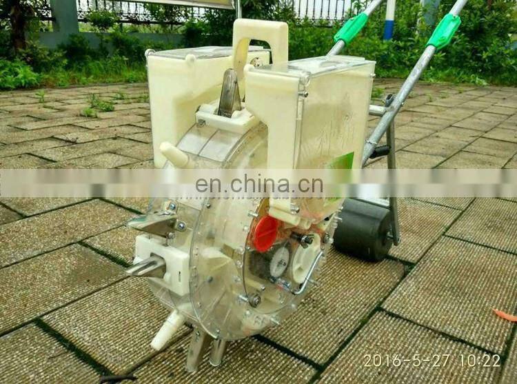 High quality hand push roller corn seed planting machine bean plant machine