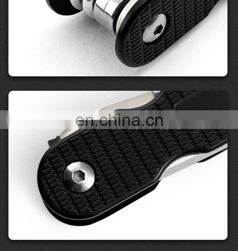 Outdoor cycling tool knife 10-in-one multi-functional easy to carry hexagon socket wrench maintenance chain tuner