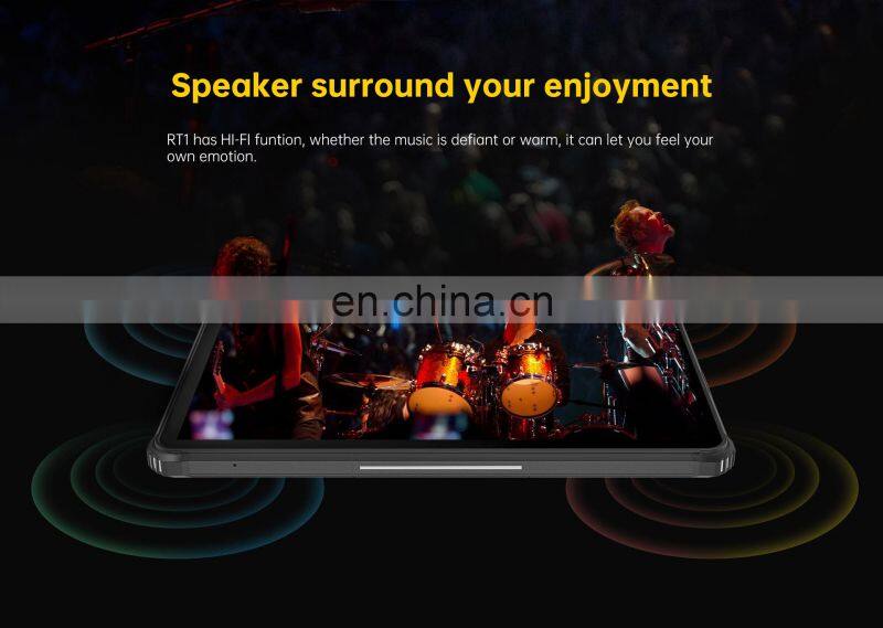 Oukitel RT1 4G Net Rugged Tablet Phone 64GB 10.1 inch Octa Core 16MP Camera 10000mAh Android Tablet