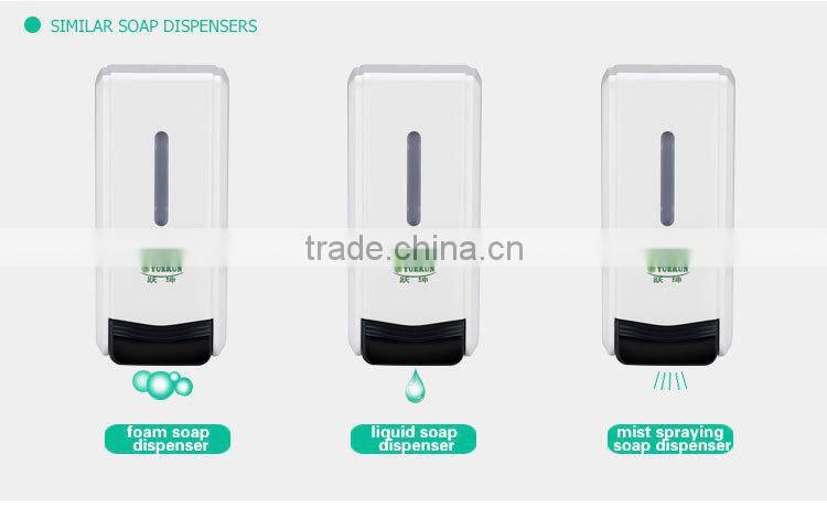 liquid manual soap lotion dispenser / wall mount refillable sanitizer gel machine / never leakage shampoo dispenser YK5008-A