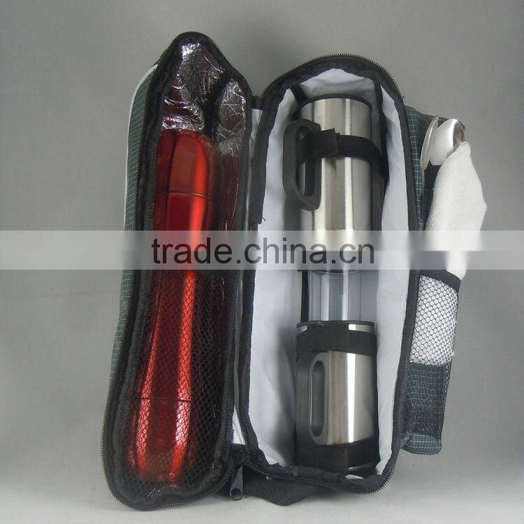 vacuum thermos and travel mug gift set