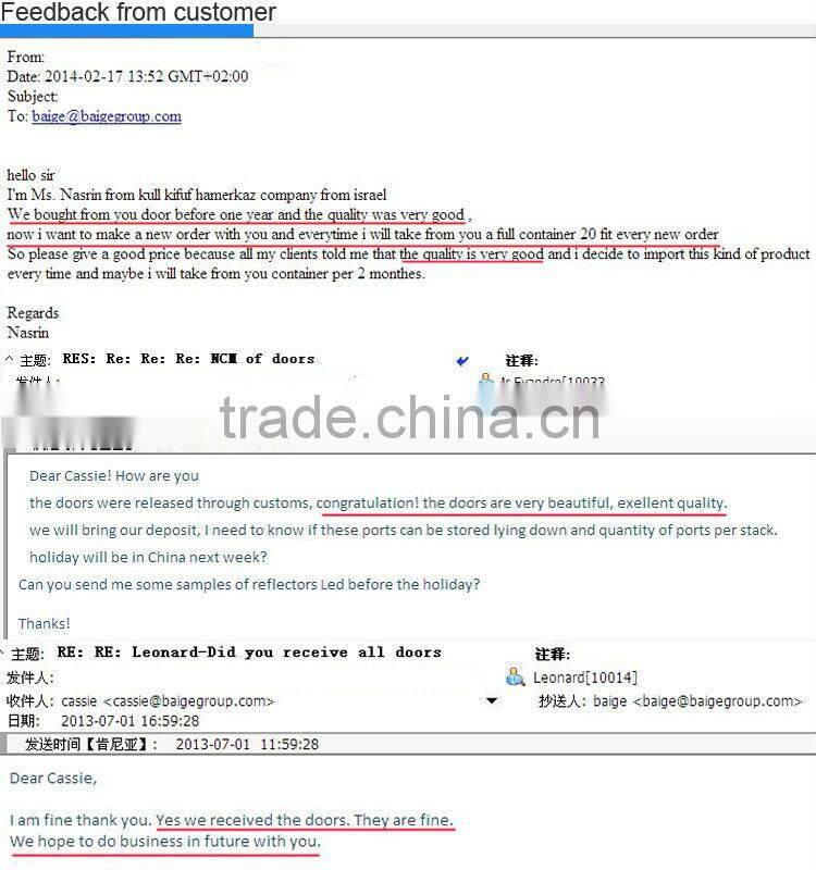 BG-SW617G interior door/decorative interior door/steel wooden interior door