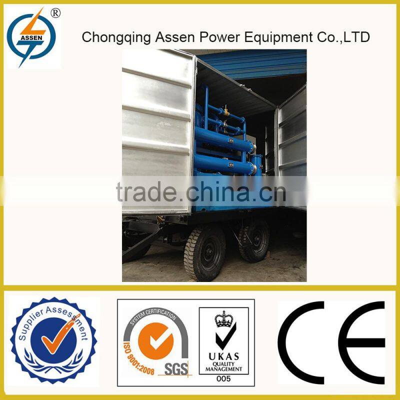 Excellent quality type Transformer Oil Purification system unit