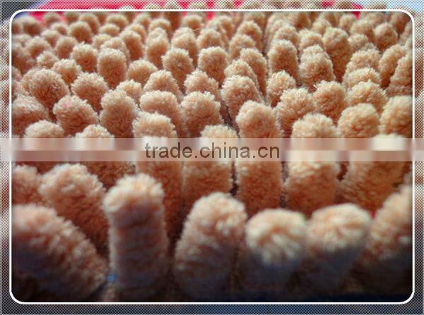 Popular microfiber chenille fabric for car cleaning
