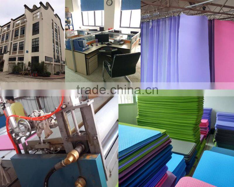 anti-slip moisture NBR fitness yoga mat with carry strap for gymnastic fitness