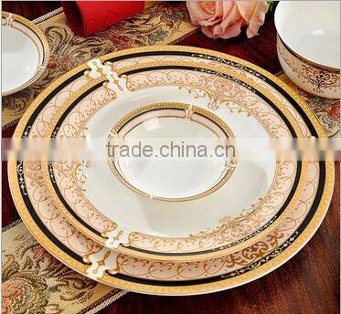 56 pcs gorgeous design and colorful decorative dinner ware plate