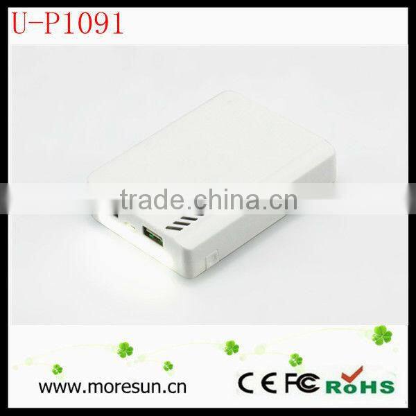 10400mAh mobile power bank manufacturer for smartphones with flashlight SOS light for emergency