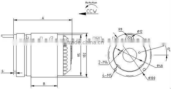 Offer M75 Series rotor motor