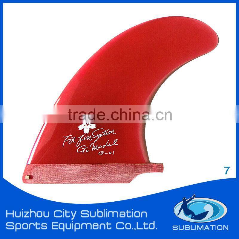 Hot Sold Fast Maneuverable ,Epoxy Resin Fiberglass Central Fin, Honeycomb, Center Fin, Centre Fin