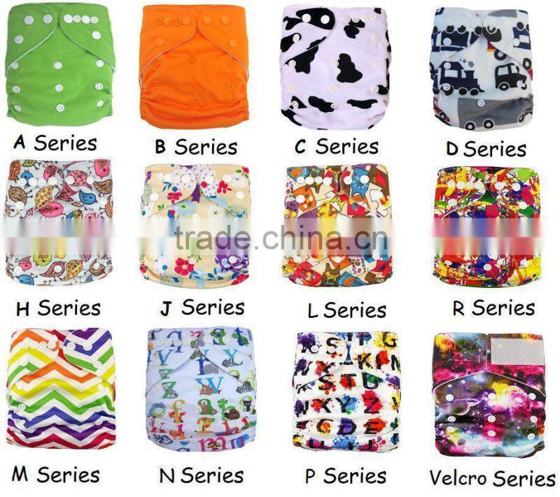 JCTrade Reuseable Modern Nappies Cover with Mesh Fabric Inner