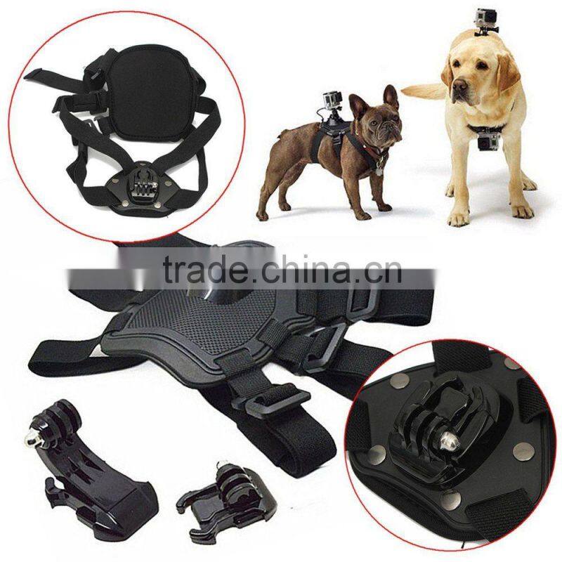Hot Selling Sports Camera Chest Harness Mount Hound Dog Chest Harness Mount 220g Weight