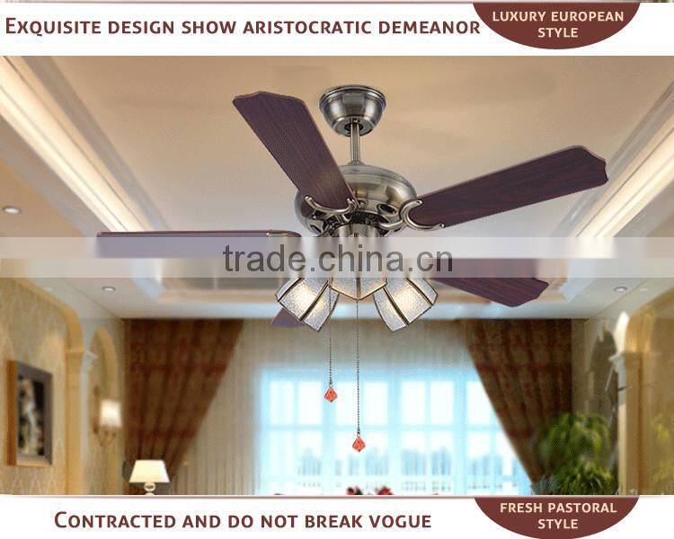 Small Outdoor White Lampshade Ceiling Fans With Light