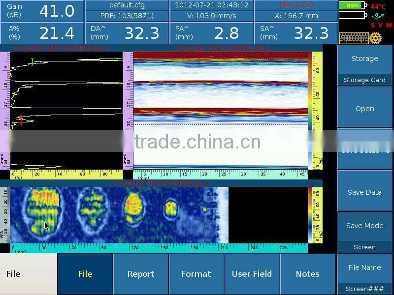 Wheel Phased Array Probe