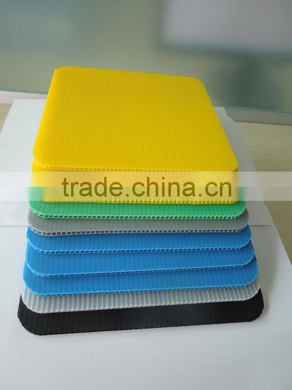 Color and transparent used roof plastic corrugated sheet price