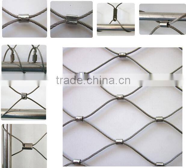 Architecture Cladding Rope Mesh Exterior Cladding Decorative For Hebei Shuolong
