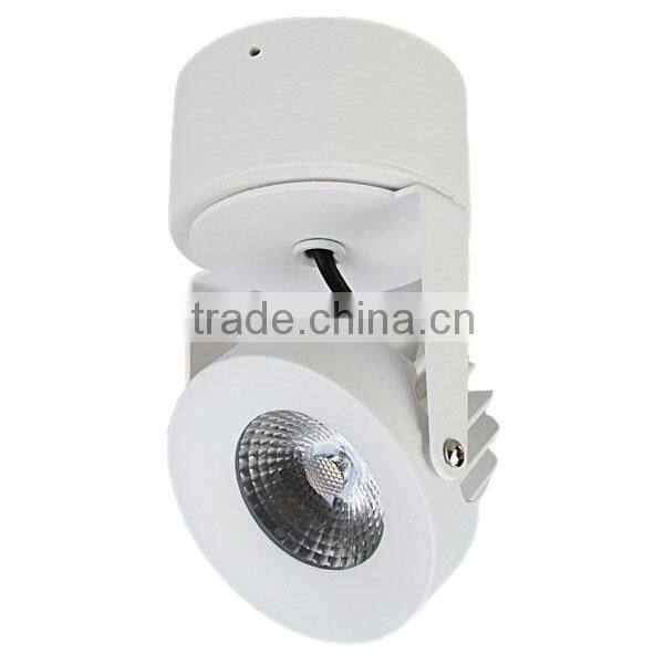 Dimmable Adjustable 10W COB LED Ceiling Surface Spot Light with HEP driver