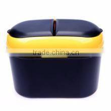 car internal littering use trash bin