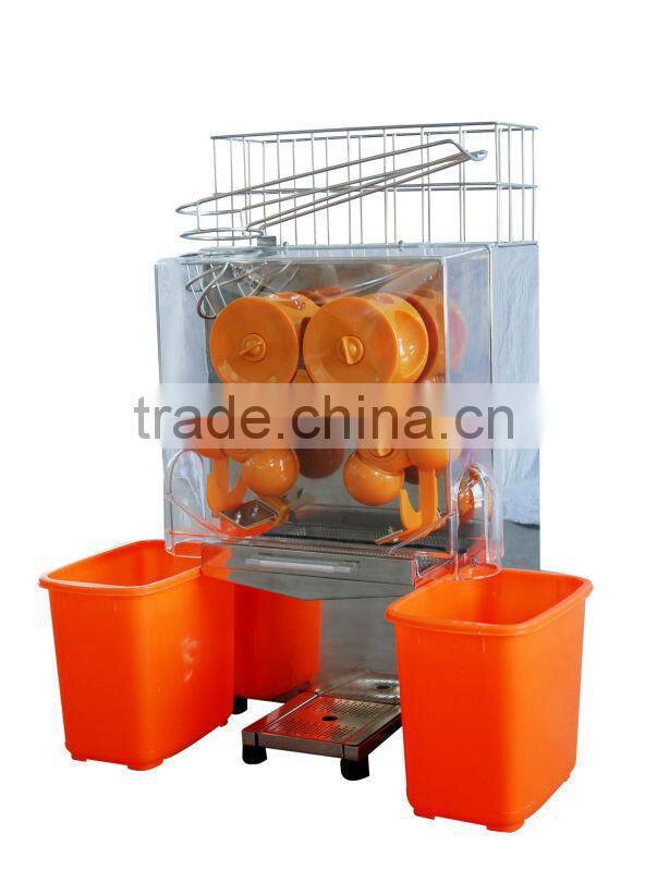 CE,ROHS approve automatic citrus juicing and fruit pressing machines,hot selling automatic orange juicer for restaurant