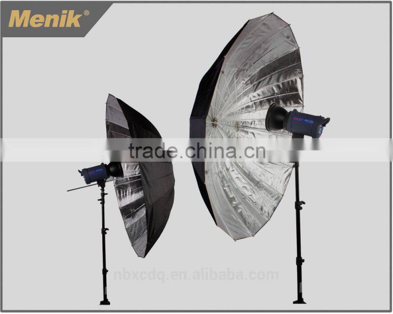 SM-9 Double-deck big studio lighting flash black&sliver umbrella,reflector studio umbrella