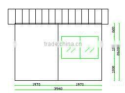 good demountable estate strong build house/real estate 40ft Trade Assurance container houses