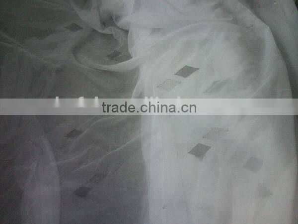 Economic classical embroidery luxury curtain