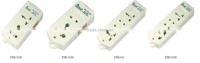 Multi power electric sockets without switch