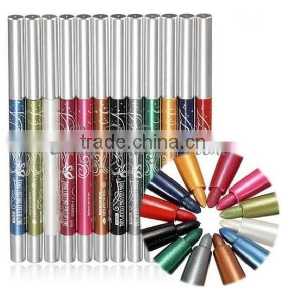 Kiss Me long lasting waterproof best eyeliner black slim liquid eyeliner with purple tube