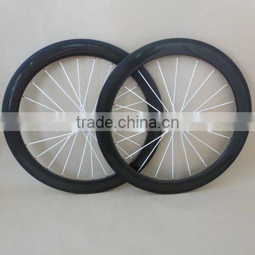 ruote carbonio Road Carbon Clincher Wheelset 50mm Deep 23mm Wide Bicycle Wheelset