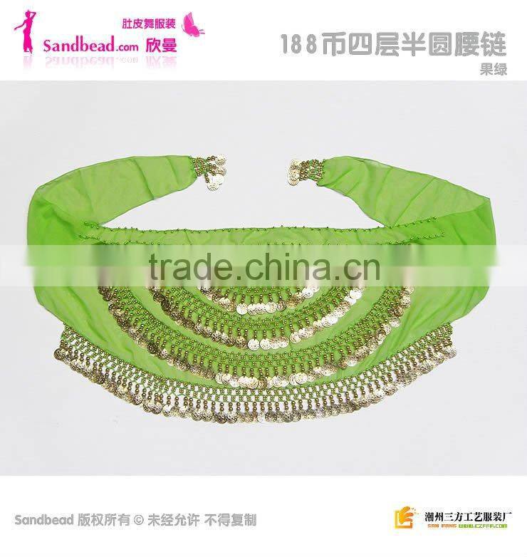 professional bellydance hip scarf