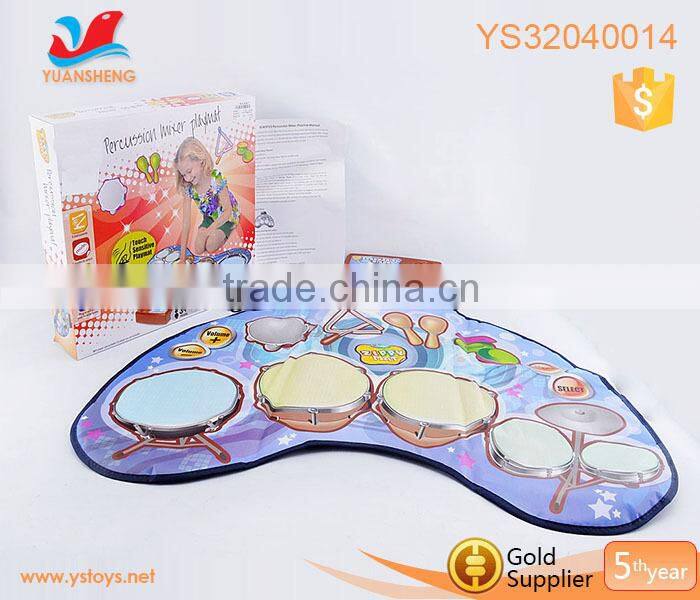 Percussion instruments play carpet preschool play mats baby musical play carpet