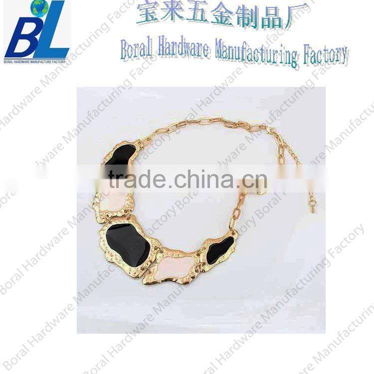 Fashion metal ornaments for leather bracelets