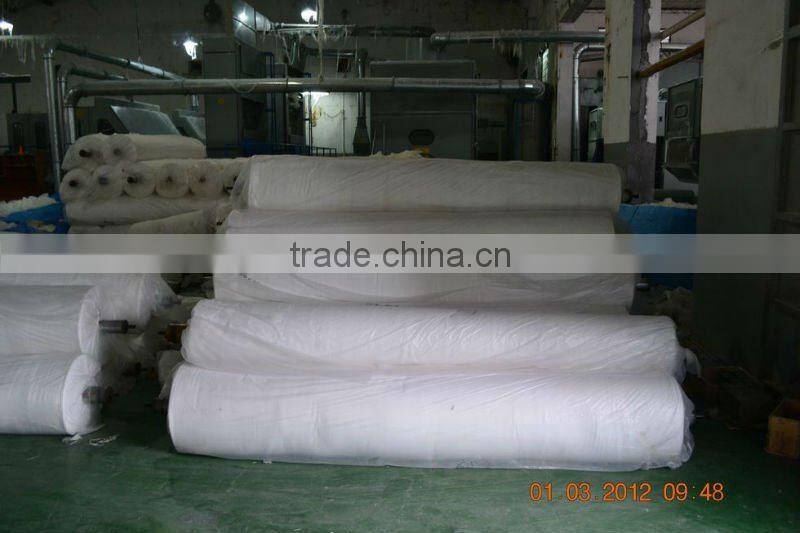 Nonwoven needle punched PPS filter felt