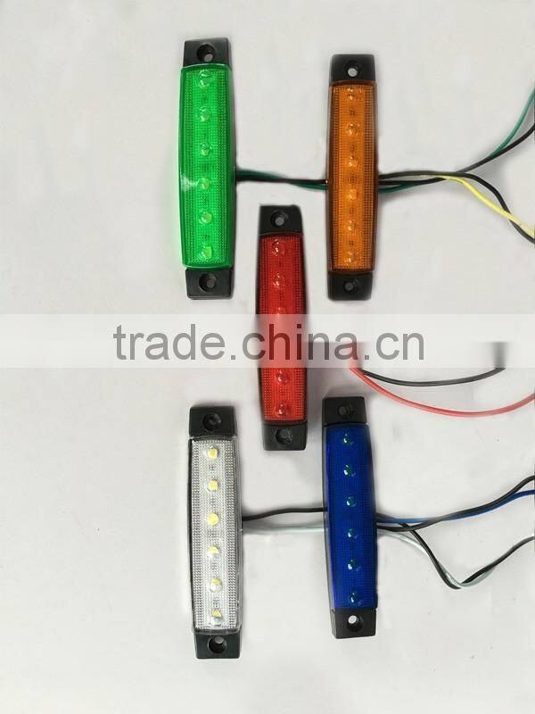 WEIKEN Auto part tractor led side marker lights for trucks and trailers