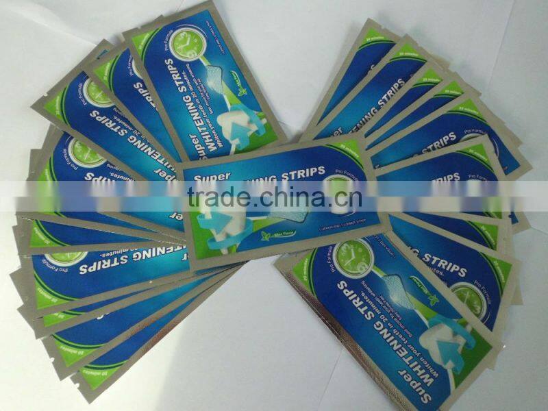 Aluminum foil bag teeth whitening strips