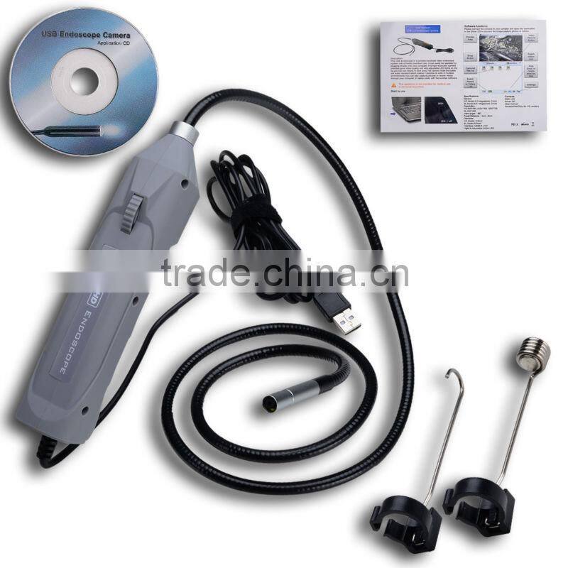 HD USB Video Scope 8.5mm Camera 1M Cable Inspection Camera Endoscope Borescope