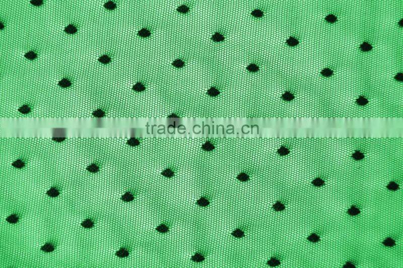 Polyester Mesh Jacquard Fabric for Dress DSN445