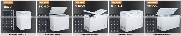 NEW design mini solar refridgerator fridge solar deep freezer solar freezer