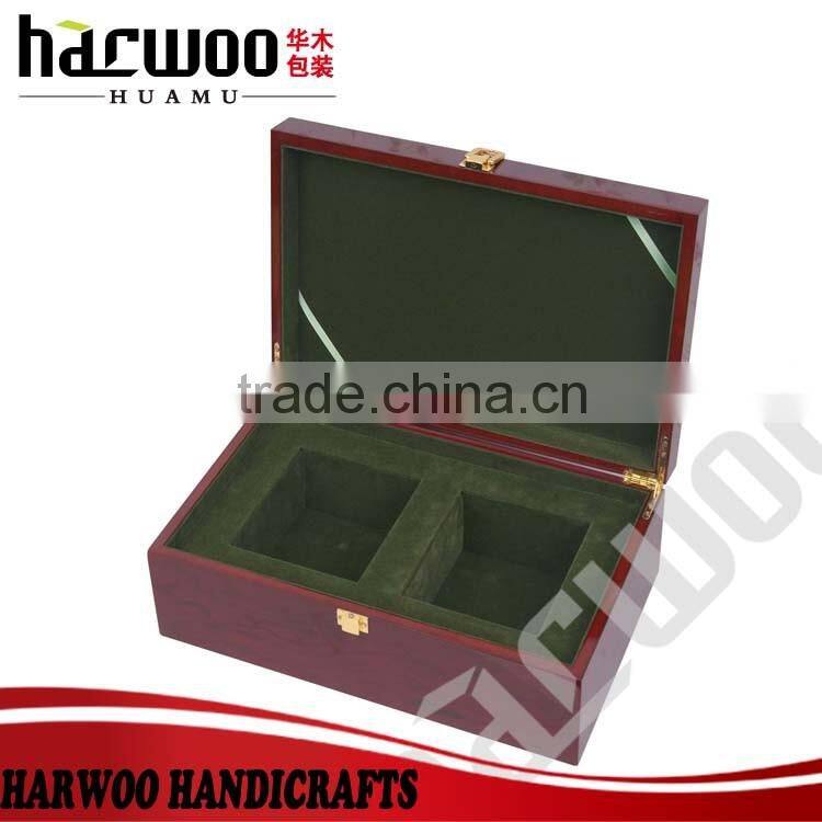 4 slots pu wine storage box,pu leather wine box with handle,hot popular leather wine box