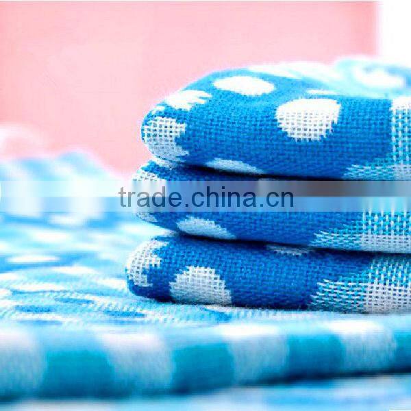 Cotton gauze yarn dyed small hand towel on sale
