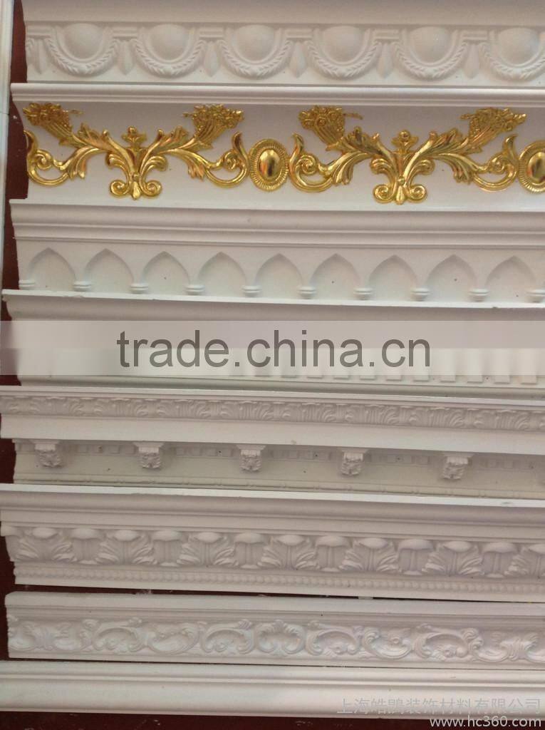 gypsum ceiling cornice moulding / gypsum cornice mould factory direct sale