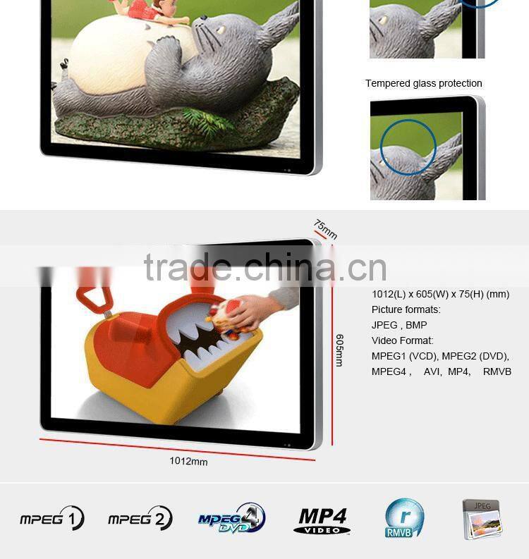 42 inch showcase designs super tft lcd color big screen monitor for advertising