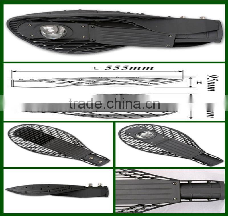 50000 hours long life eco- friendly ip65 outdoor led street light for yard ligh aluminum outdoor road lighting project preferred