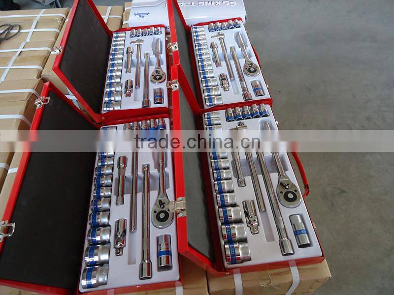 24PCS 1/2''socket set hand tools chrome vanadium &car repare tool set