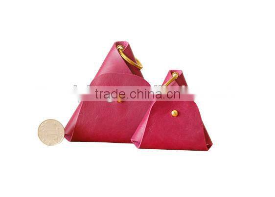 Triangle shape lovely mini coin purse
