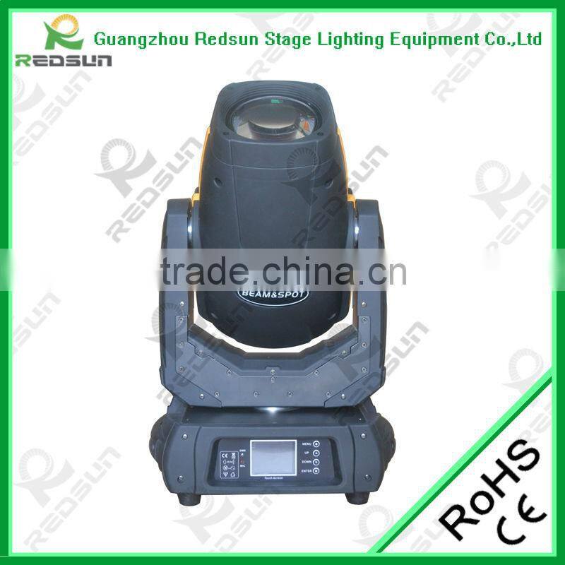 Professional disco lights dmx dj equipment 280w beam spot wash moving head